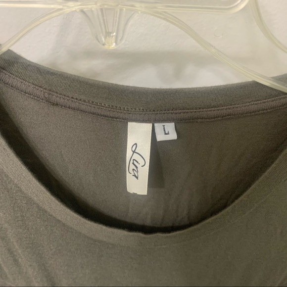 Green Fringe Coverup Dress - Picture 2 of 3